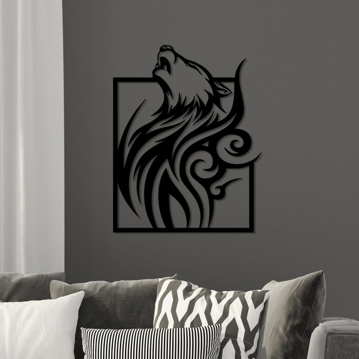 Wallity Wolf in Frame
